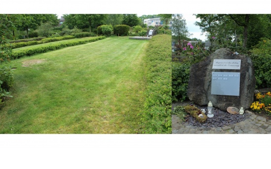 städt. Waldfriedhof Haan - (teil-)anonyme Felder  