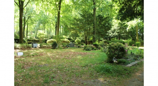 städt. Waldfriedhof Haan -  selbst zu pflegende Gräber  