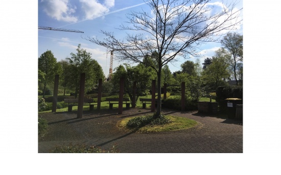 städt. Waldfriedhof Haan - Pergola  