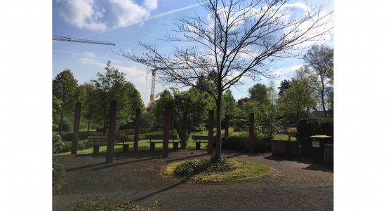 städt. Waldfriedhof Haan - Pergola  